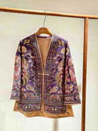 Phenix & Floral Embroidery, Xiangyunsha Silk Coat