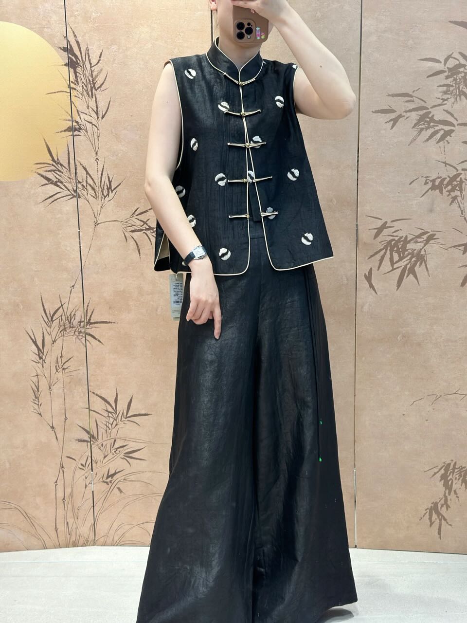 Xiangyunsha Silk Pants