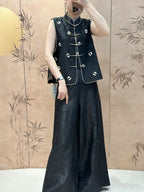 Xiangyunsha Silk Pants