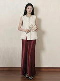 Silk Wool Vest