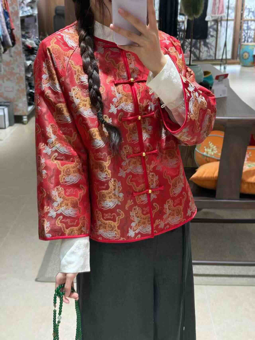 Songjin Silk Coat